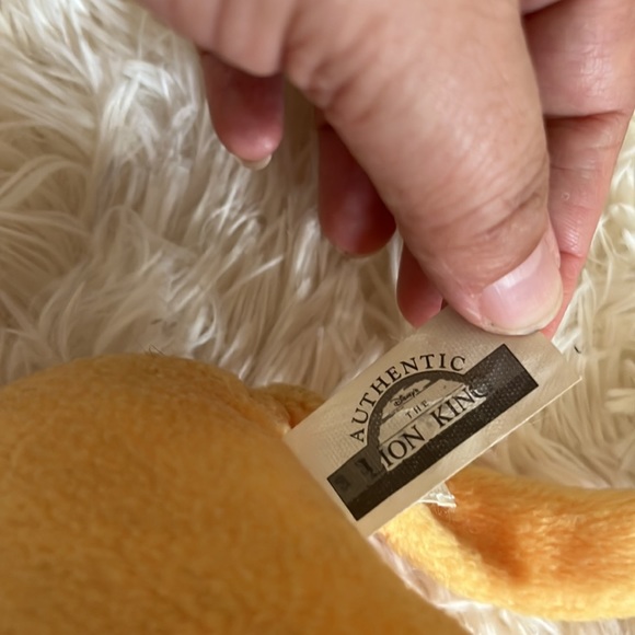 The Lion King Baby Simba Plush Authentic Disney Mattel Vintage 1993 - Picture 3 of 4